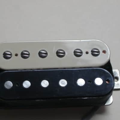 ONE new old stock very near A+ Epiphone ACPNHZCN-4 Alnico Classic Pro NECK, ZEBRA Humbucker, 7.75k Alnico V, solder connect, 4 conductor +screws, springs & wiring diagram (2023) part of Epiphone's Pro Series Line of Humbuckers (which is called ProBUCKER) image 4