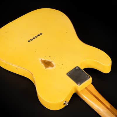 2005 Real Guitars Custom Built T - Butterscotch Blonde Heavy Relic Nitro | German Masterbuilt Telecaster 1-Piece Swamp Ash Body Suhr Pickups 3.0kg | CoA OHSC image 15