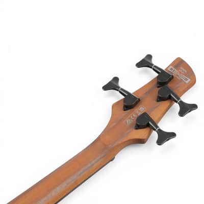 Ibanez SR500ALMHL Left-Handed (Lefty) 4-String Electric Bass – Mahogany Brown Burst Low Gloss image 9