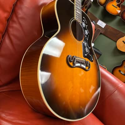 1990 Gibson J-200 Vintage Sunburst image 6