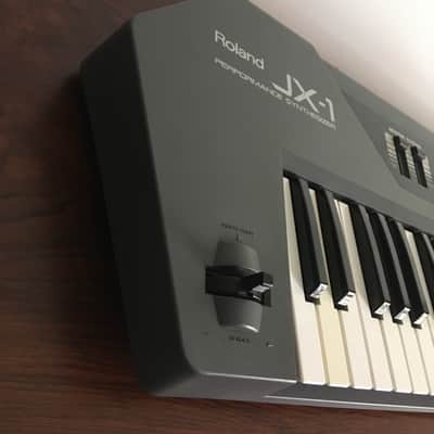 Roland JX-1 61-Key Performance Synthesizer 220V + Original Boss Power Supply image 3