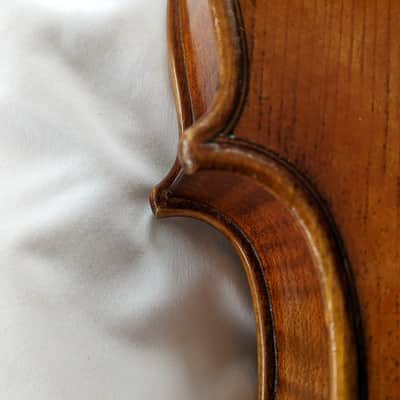 Amati high end copy 7/8 size violin sweet sound pro setup w. case image 12