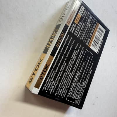 Sealed Type IV (Metal Position) Blank Cassette TDK MA-XG 90 image 2