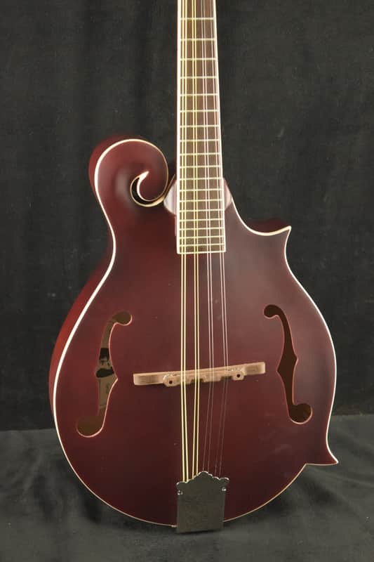 Epiphone F-5 Studio Wine Red Satin w/ Premium Gig Bag image 1