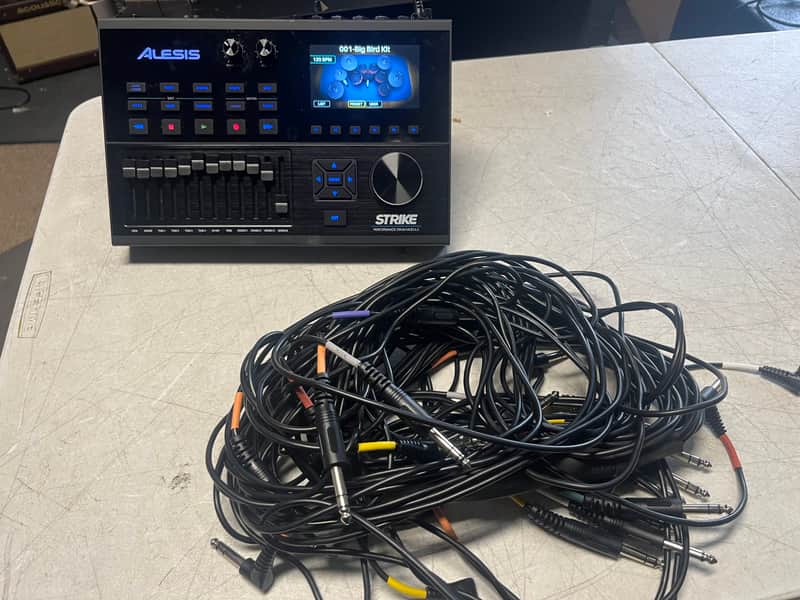 Alesis Strike pro se electric drum module with harness image 1