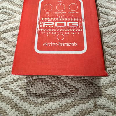 Electro-Harmonix Micro POG Polyphonic Octave Generator 2007 - Present - Red / Gray image 2