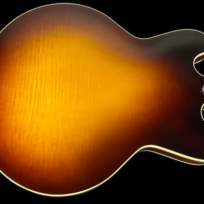 2019 Heritage H-535 Semi-Hollow Flame Top and Back ~ Original Sunburst image 3