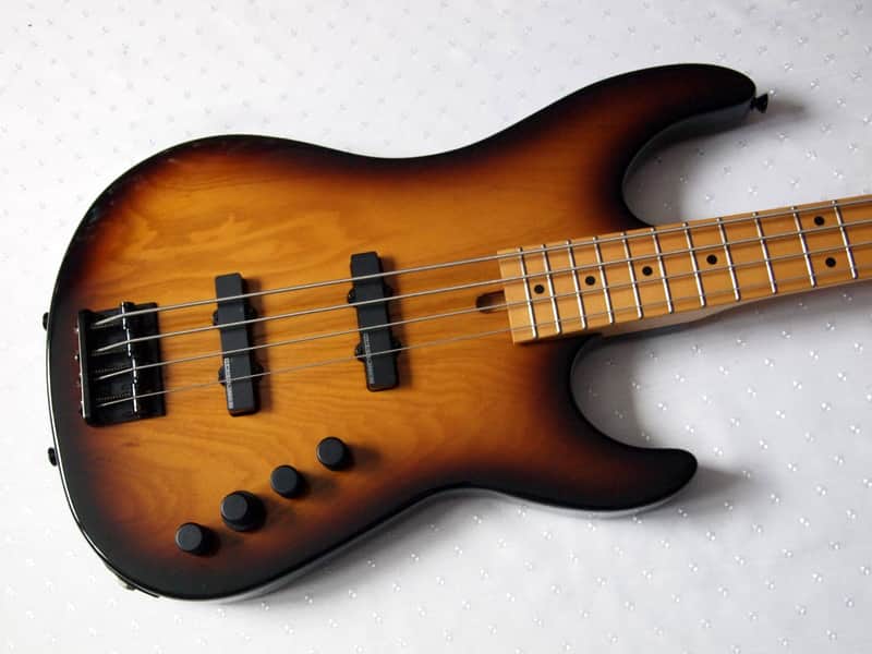 Schecter Jazz Bass TEXAS American Series 2002 Tobacco Sunburst image 1