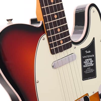 Fender Limited Edition Vintera III Early '60s Custom Telecaster 2025 - 2026 - 3-Color Sunburst 3554gr image 8