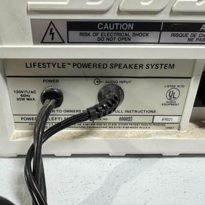 Bose Lifestyle Powered Speakers Outdoor System Home Audio Vintage HiFi Stereo image 6