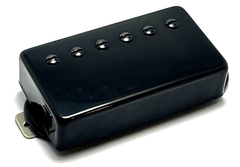 Covered A5 Bucker Neck Position Dedicated Pickup ~ AlNiCo Neck Humbucker ~ Covered Black image 1