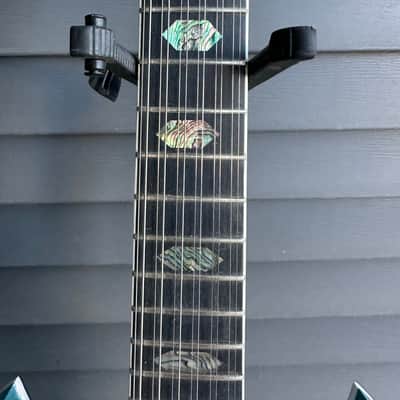 Eman Guitars DG Lopez R Style 12 String 2023 - Pelham Blue TV Jones HT Pickups image 3