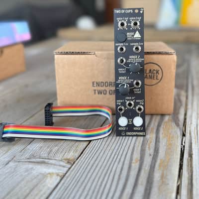 Endorphin.es Two of Cups Eurorack Synth Module 2021 - Present - Black image 1