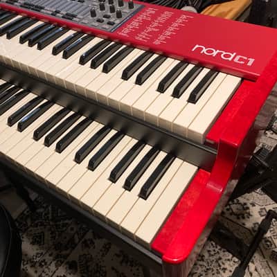 Nord C1 Dual 61-Key Manual Combo Organ 2007 - 2009 Red image 1