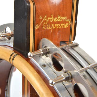 Ardeton Supreme 1930s 5-String Banjo image 18