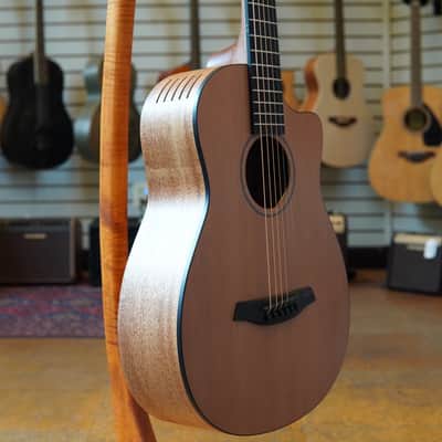Furch Pioneer CM VTC Red Cedar/Mahogany Acoustic-electric Travel Guitar w/Padded Gig Bag image 2