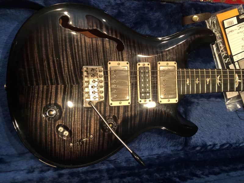 PRS Special 22 Semi-Hollow Limited Edition 10-Top 2018 - 2019 - Charcoal Burst image 1