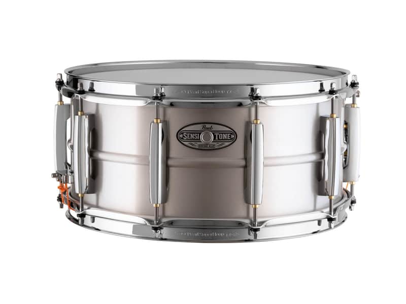 Pearl Sensitone Heritage Aluminum Alloy Snare Drum 6.5x14