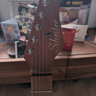 Schecter Nick Johnston Traditional HSS with Roasted Maple Fretboard 2020 - Present - Atomic Ink image 4
