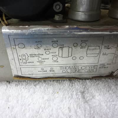 Thomas 6973 tube Chassis boutique guitar amp project tone Cab image 4