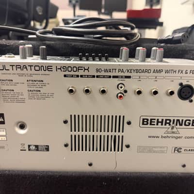 Behringer Ultratone K900FX 90-Watt 1x12 Keyboard Amp | Reverb