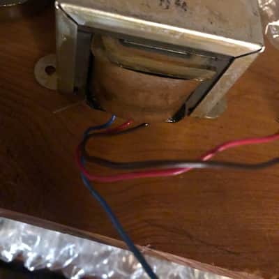 Fender  Tweed NYT 108 Deluxe Tremolux Amp Output Transformer  1959  Tweed era image 2