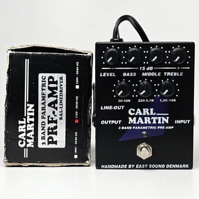 Carl Martin 3 Band Parametric Pre-Amp | Reverb