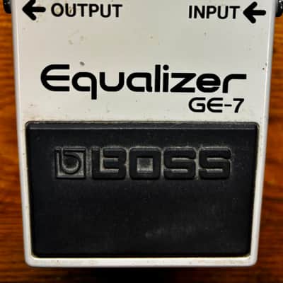 Boss GE-7 Equalizer (Black Label) 1990 image 1