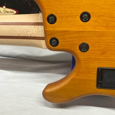 Yamaha TRBX605FM 5-String Electric Bass- Matte Amber image 14