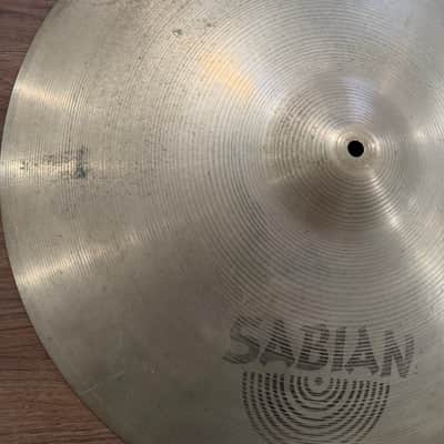 Sabian 21" AA Dry Ride Cymbal 1985 - 2001 - Natural image 2