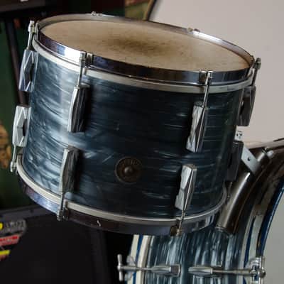 Vintage 1949 Gretsch Round Badge Broadkaster 3 Piece Drum Kit image 8