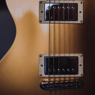 The Wolf Guitars Phoenix Custom Gold Top 2022 Gold / Mahogany brown image 3