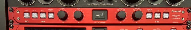 SPL GEMINI Mastering M/S Processor image 1