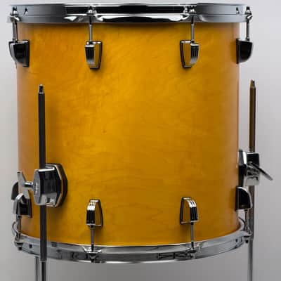 Ludwig USA 20/12/14" Neusonic Downbeat Outfit - VIDEO Satin Golden Slumbers w/ Maxwell Ludwig Rail image 16