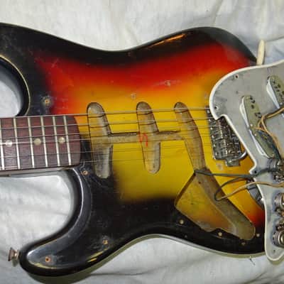 Fender Stratocaster 1966 - LEFTY Sunburst image 15