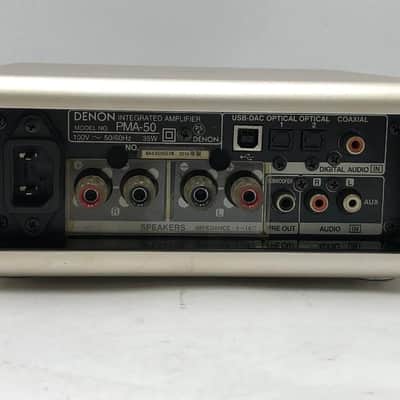 Denon PMA-50-SP Pre-Main Amp USB-DaC Power-High Fidelity Tested Work image 8
