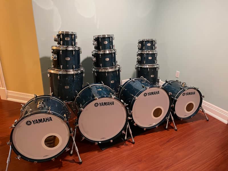 Yamaha PHX - Sapphire Gloss Ash (13 piece) image 1