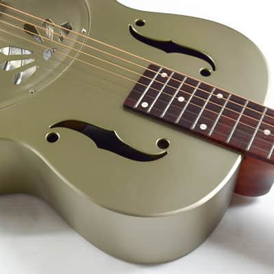 Gretsch G9201 Honey Dipper Round-Neck Resonator Guitar - Shed Roof image 5