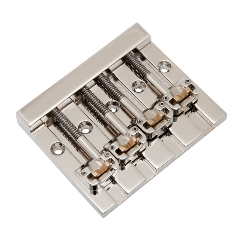 Hipshot KickAss Bass Bridge fits BadAss II (Nickel) image 1