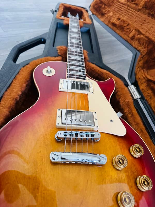 1982 Gibson Les Paul Standard | Cherry Sunburst | Patent No. Stamped Matching Tim Shaw PAF Pickups