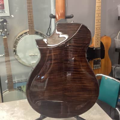 Ibanez AEWC300-NBB Solid Spruce/Flamed Maple Cutaway with Electronics 2010 - 2018 - Natural Brown Burst image 7