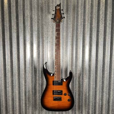 ESP LTD H-200 Flame Top Dark Brown Sunburst Guitar H200FMDBSB #1683 Used image 2