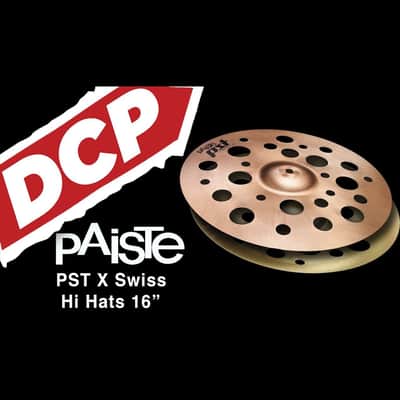 Paiste PST X Swiss Hi Hat Cymbals 16" image 2