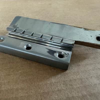 Gibson Vintage 1962 Nickel Short Maestro Tremolo Tailpiece Les Pau SG Melody Maker 1961 1963 1964 1965 1960's image 2