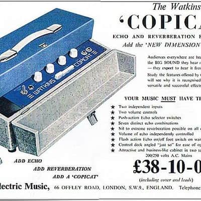 Watkins WEM Copicat MKII 61’ RARE image 22