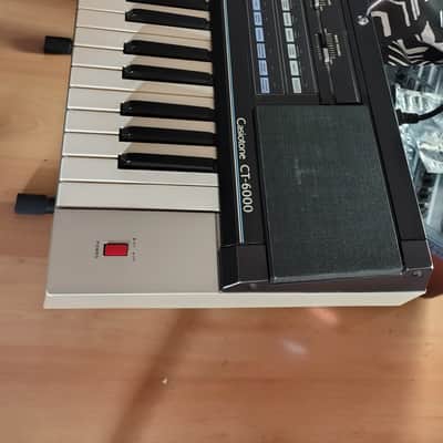Casio CT-6000 Casiotone 61-Key Synthesizer 1980s - Black / Silver image 2