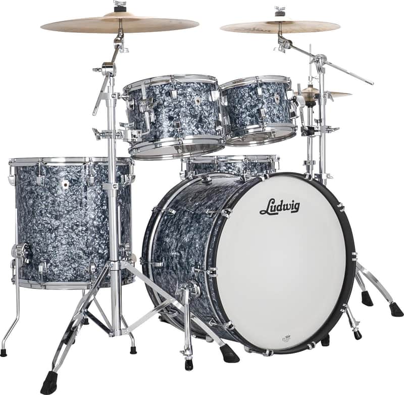 Ludwig LN3404TX NeuSonic Mod 2 Outfit 7x10/8x12/16x16/14x22" Drum Set image 4