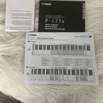 Yamaha P125A 88-Key Digital Piano 2025 - Black image 7