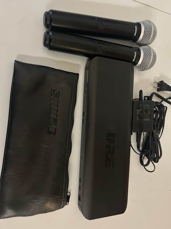 Shure BLX288 / PG58-H9 2010s - Black works great image 1