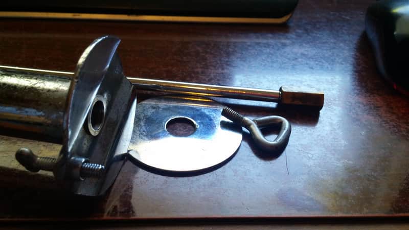 Ludwig HERCULES ATLAS Hi Hat Stand Upper Tube / Pull Rod / RARE PARTS 70s SPUR-LOK image 1
